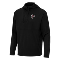 Atlanta Falcons  Antigua Connected Quarter-Zip Pullover Hoodie