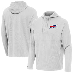 Buffalo Bills  Antigua Connected Quarter-Zip Pullover Hoodie