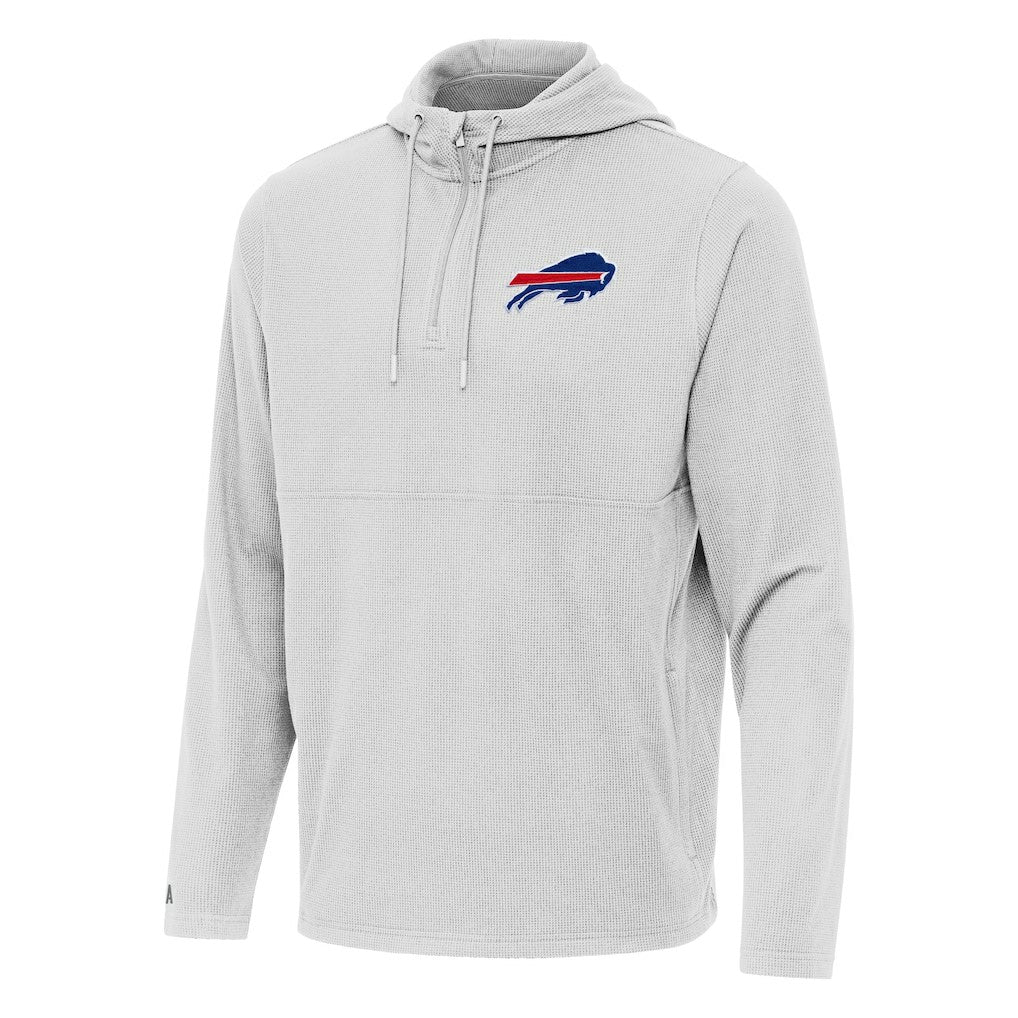 Buffalo Bills  Antigua Connected Quarter-Zip Pullover Hoodie