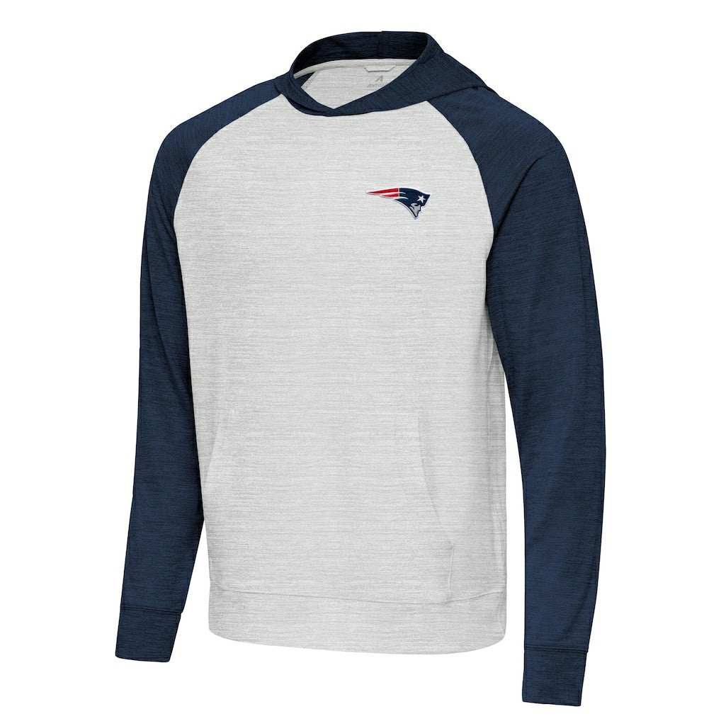New England Patriots  Antigua Urgent Pullover Hoodie