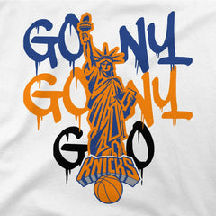 New York Knicks Stadium Essentials Unisex Oversized Go NY Go T-Shirt Outlet