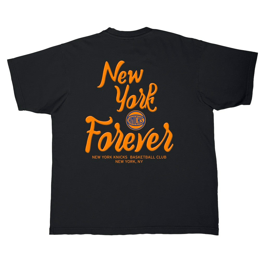 New York Knicks Stadium Essentials Unisex Oversized Forever NYC T-Shirt For Sale