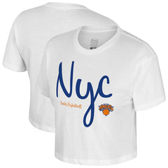 New York Knicks Stadium Essentials Cropped Third Quarter T-Shirt Online