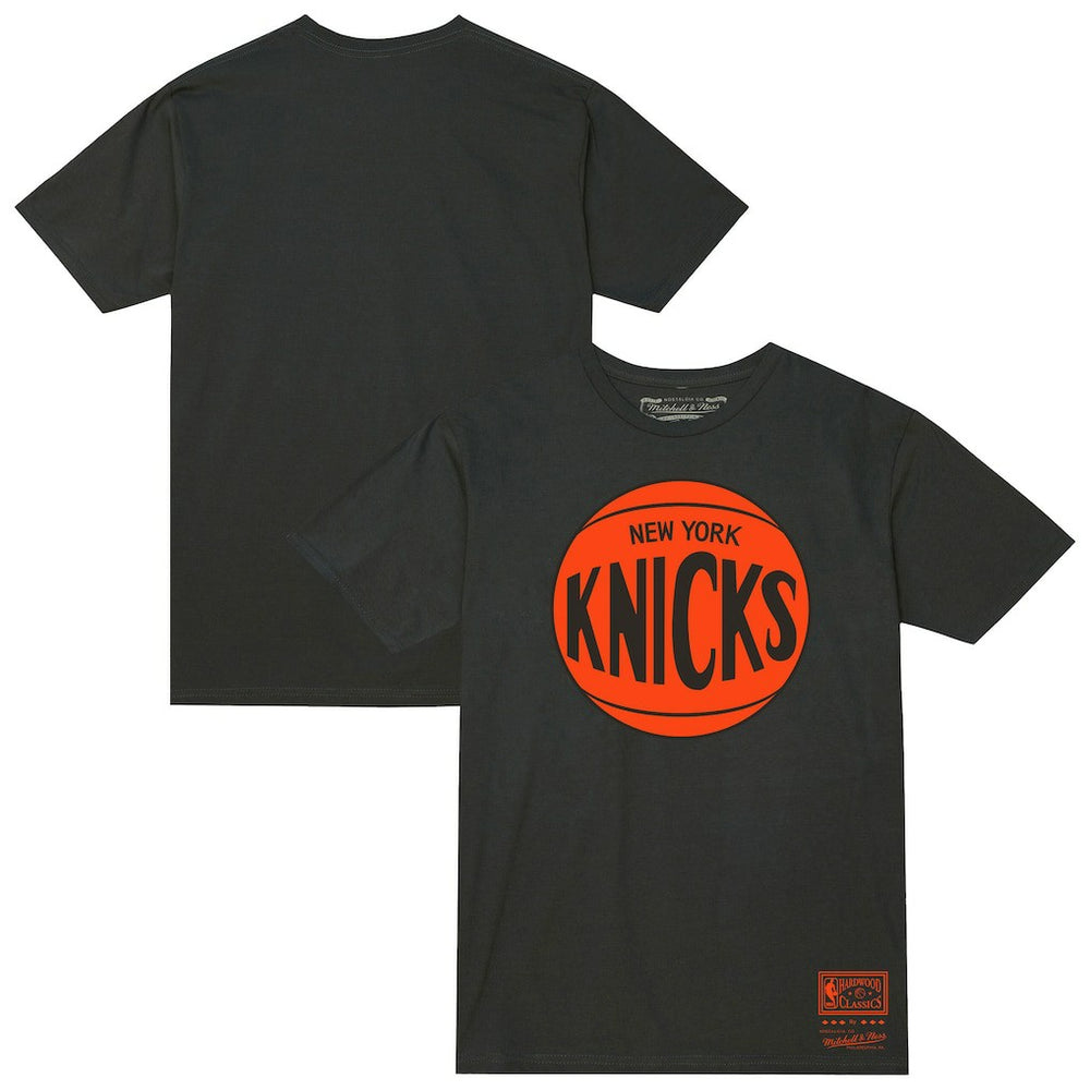 New York Knicks Unisex Hardwood Classics MVP Logo T-Shirt On Sale