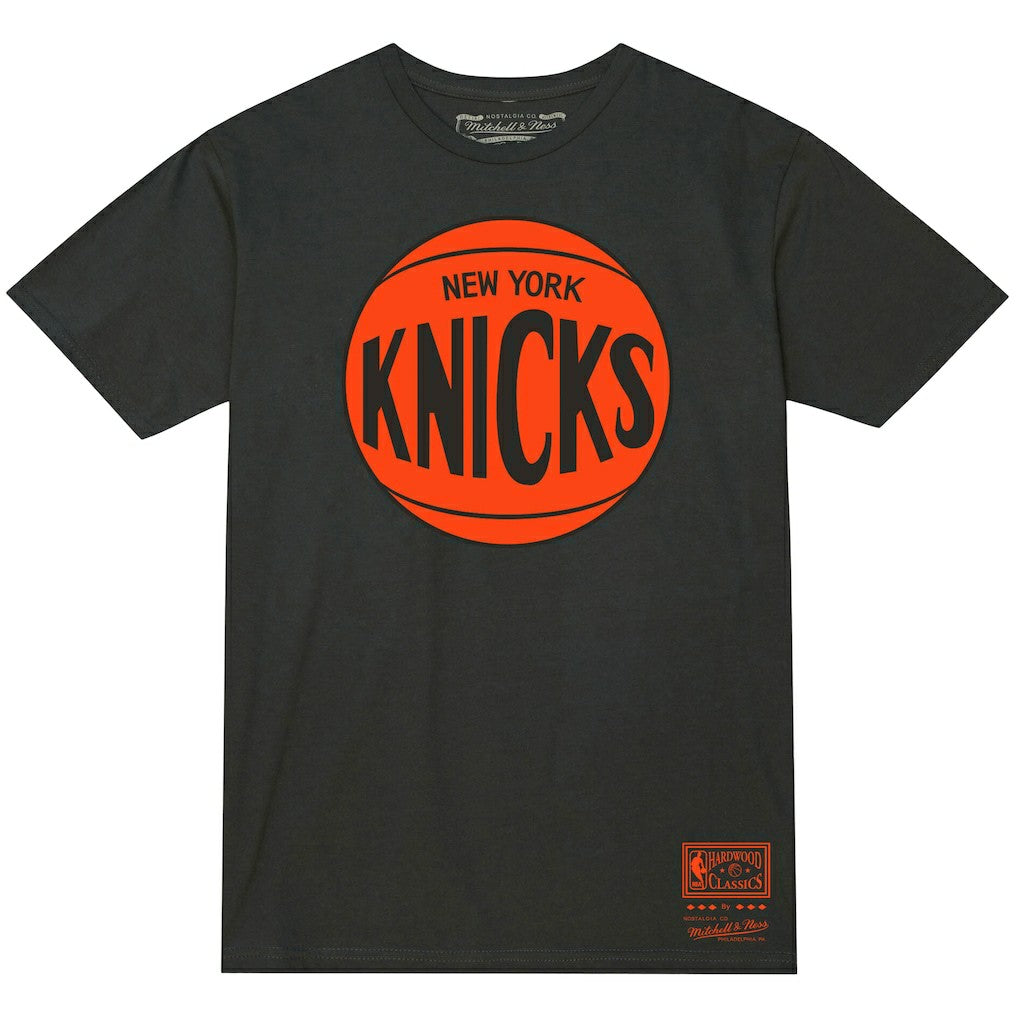 New York Knicks Unisex Hardwood Classics MVP Logo T-Shirt On Sale