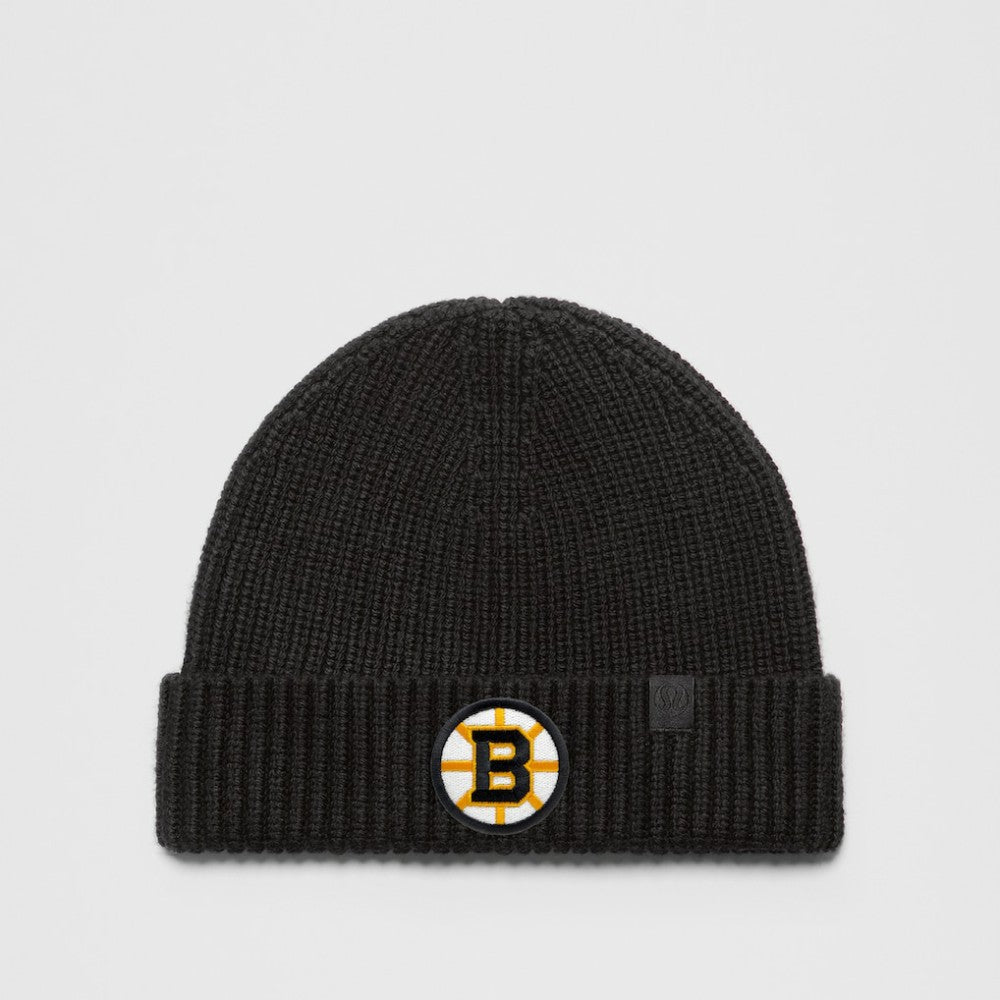 Boston Bruins lululemon Unisex Close-Fit Wool-Blend Ribbed Beanie Sale