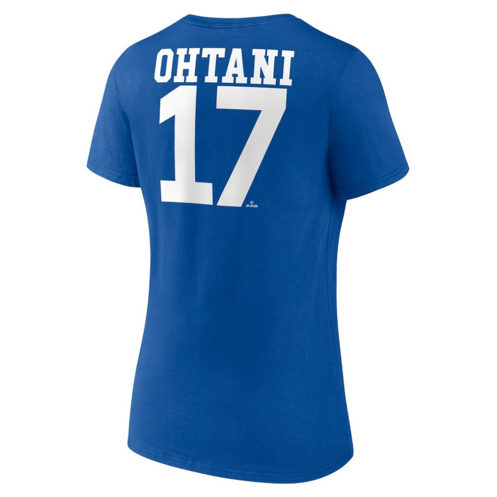 Shohei Ohtani Los Angeles Dodgers Women's Player Name & Number V-Neck T-Shirt | MLB Shop