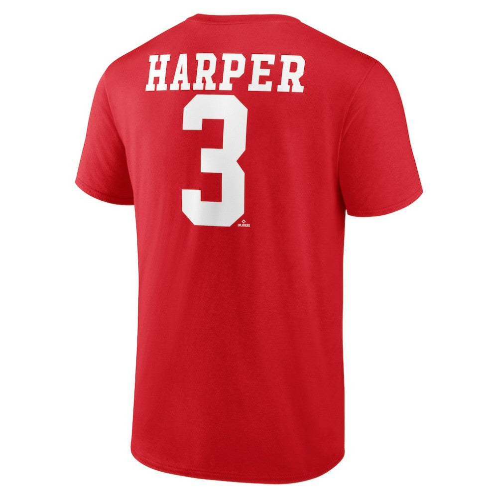 Bryce Harper Philadelphia Phillies Player Name & Number T-Shirt | MLB Outlet