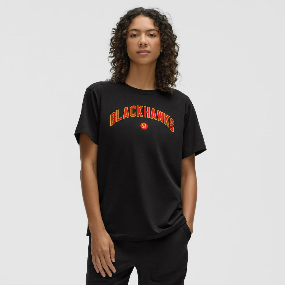 Chicago Blackhawks lululemon Women's All Yours Organic Cotton T-Shirt Outlet