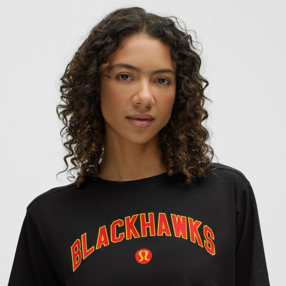Chicago Blackhawks lululemon Women's All Yours Organic Cotton T-Shirt Outlet
