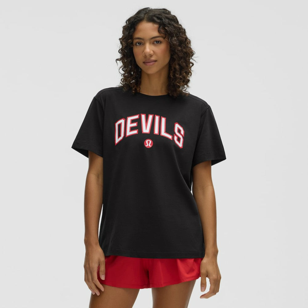 New Jersey Devils lululemon Women's All Yours Organic Cotton T-Shirt For Sale