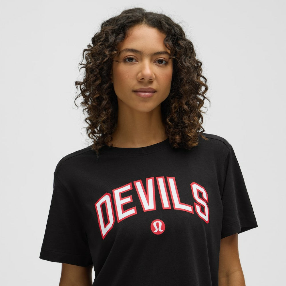 New Jersey Devils lululemon Women's All Yours Organic Cotton T-Shirt For Sale