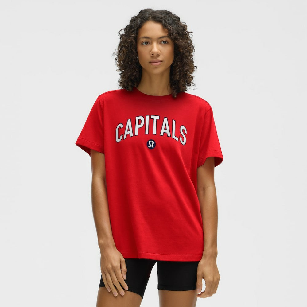 Washington Capitals lululemon Women's All Yours Organic Cotton T-Shirt Online