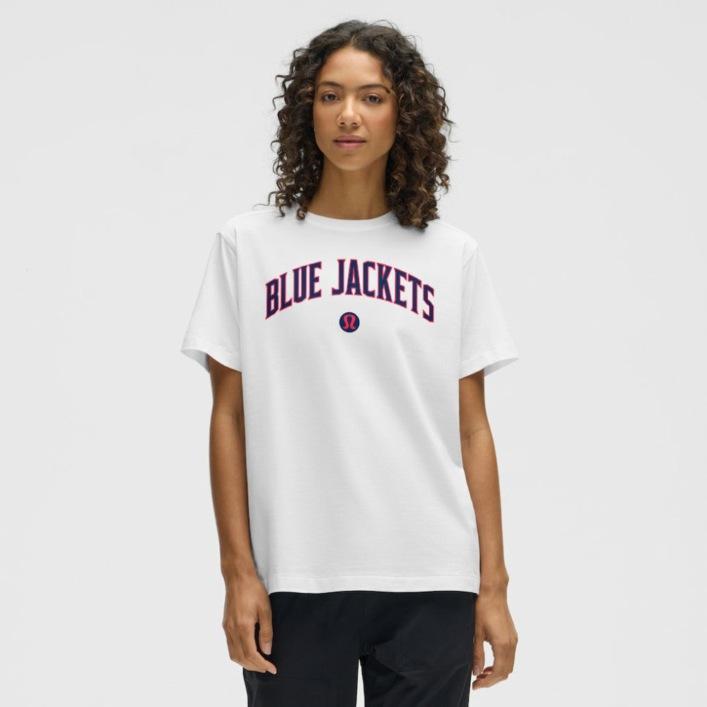 Columbus Blue Jackets lululemon Women's All Yours Organic Cotton T-Shirt Discount