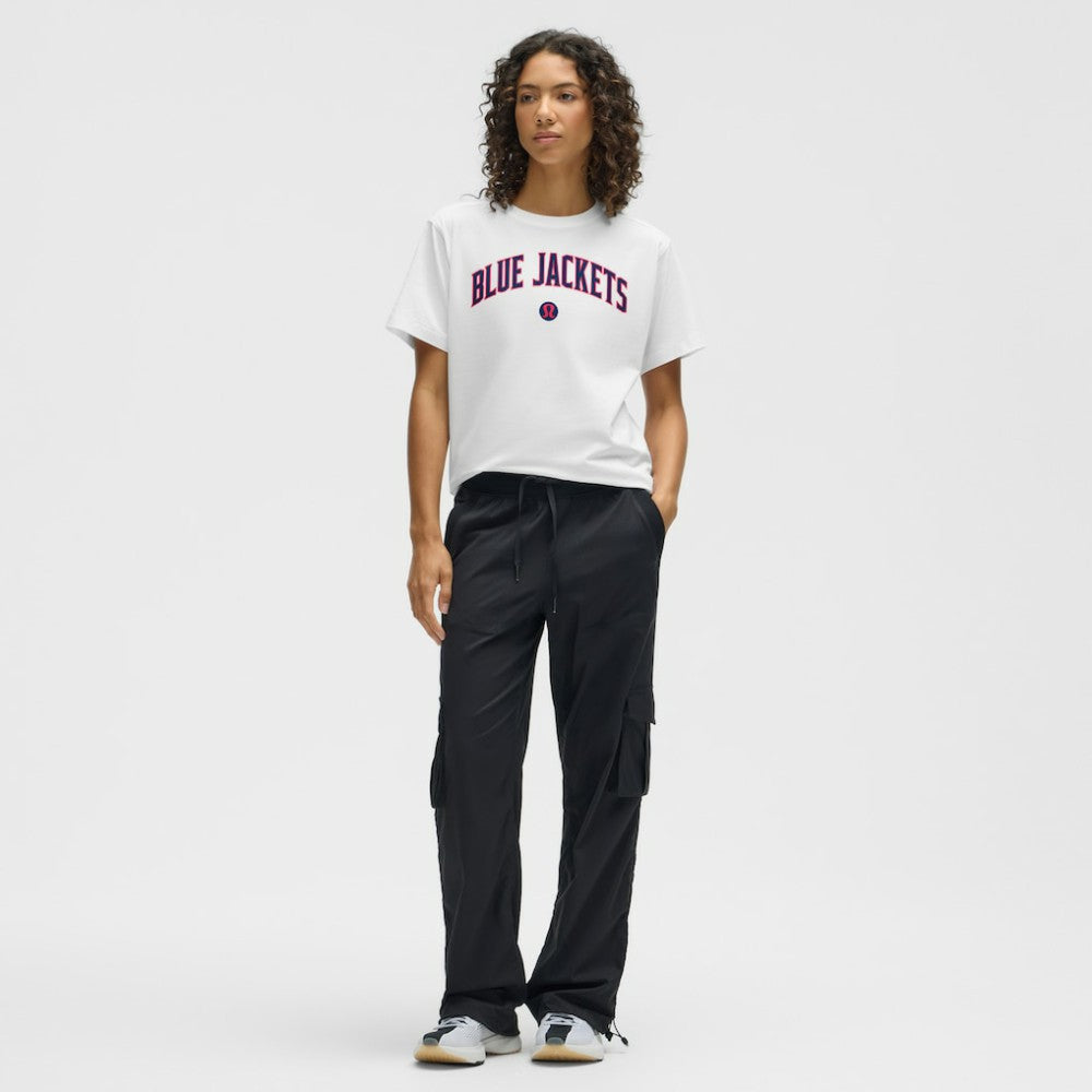 Columbus Blue Jackets lululemon Women's All Yours Organic Cotton T-Shirt Discount