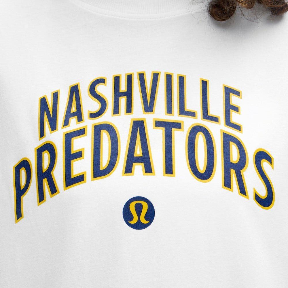 Nashville Predators lululemon Women's All Yours Organic Cotton T-Shirt Discount