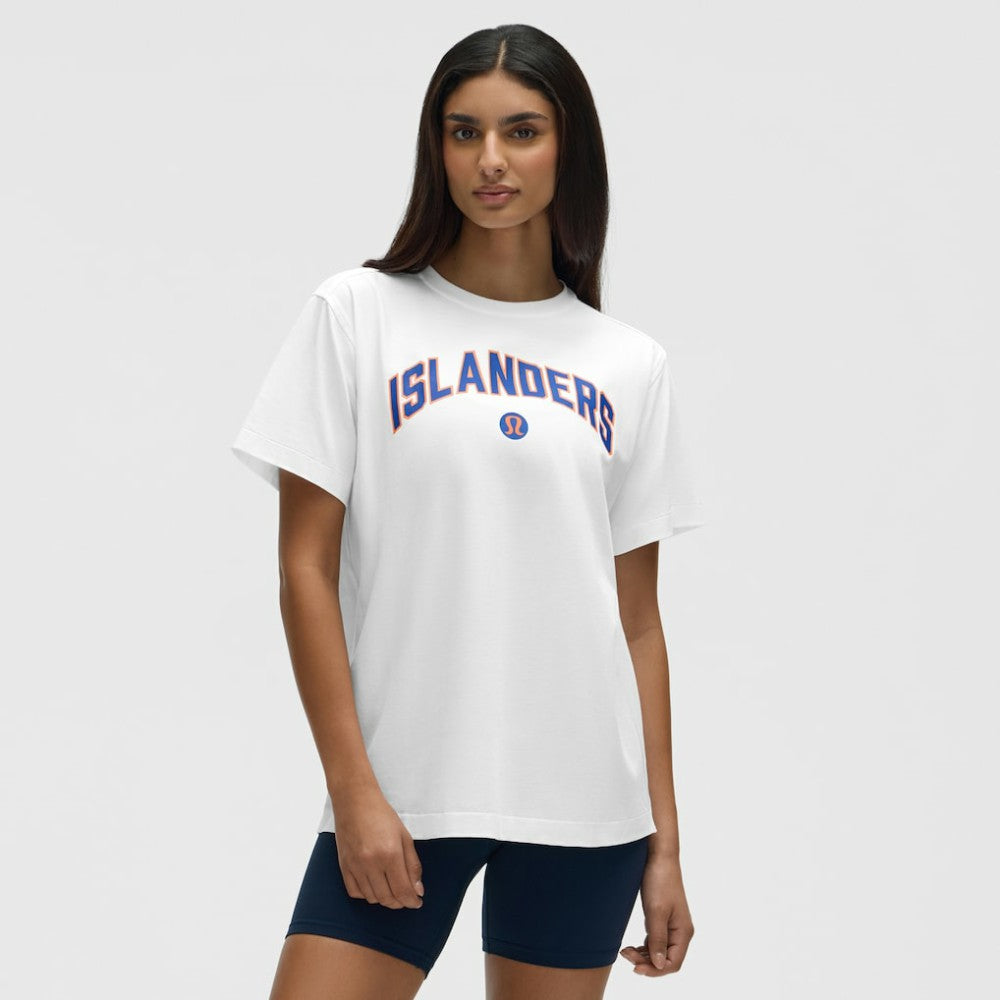 New York Islanders lululemon Women's All Yours Organic Cotton T-Shirt Sale