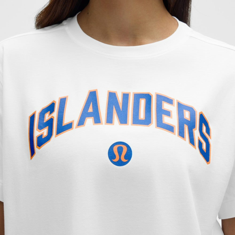 New York Islanders lululemon Women's All Yours Organic Cotton T-Shirt Sale