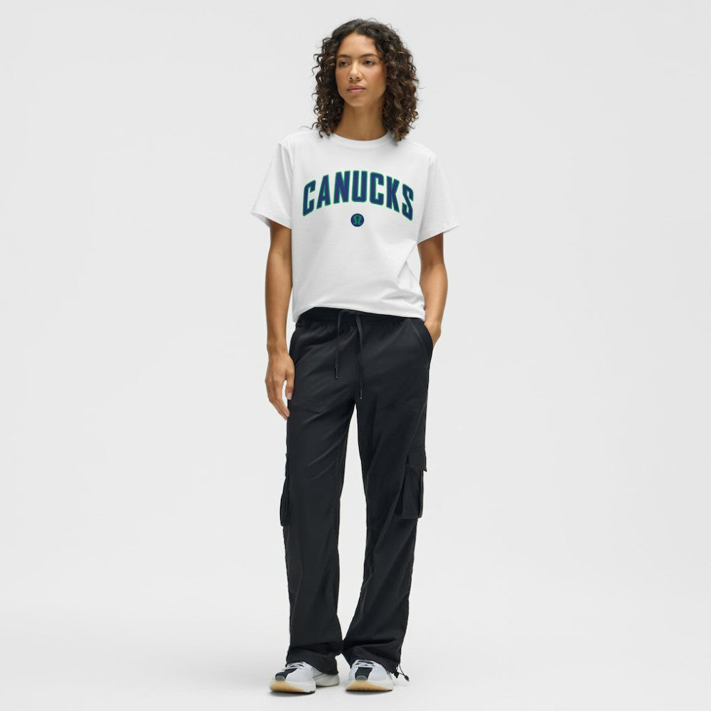 Vancouver Canucks lululemon Women's All Yours Organic Cotton T-Shirt For Sale