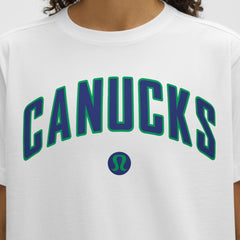 Vancouver Canucks lululemon Women's All Yours Organic Cotton T-Shirt For Sale