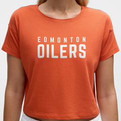 Edmonton Oilers lululemon Women's Cates T-Shirt On Sale