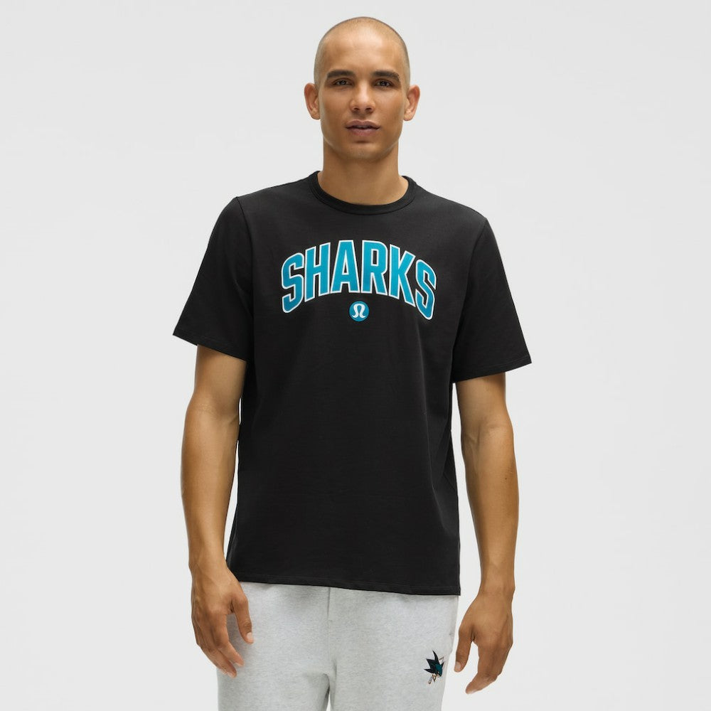 San Jose Sharks lululemon Organic Cotton Classic-Fit T-Shirt For Sale
