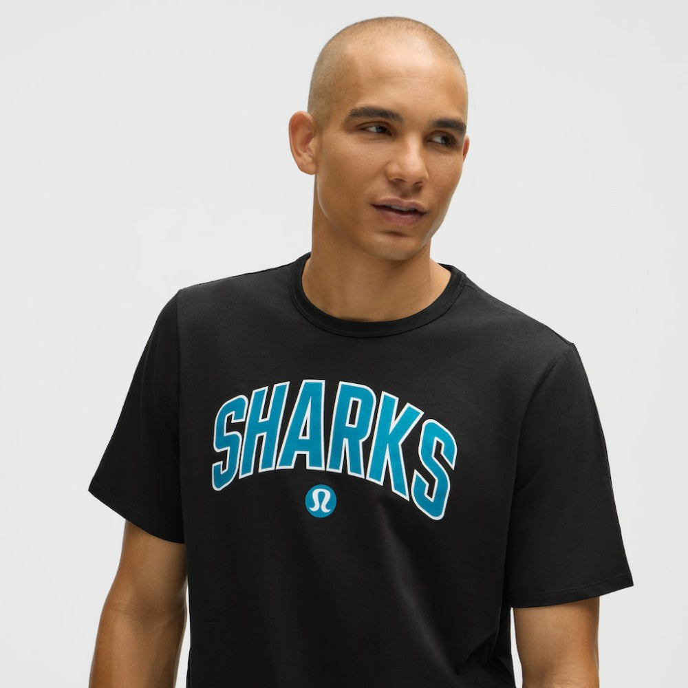 San Jose Sharks lululemon Organic Cotton Classic-Fit T-Shirt For Sale