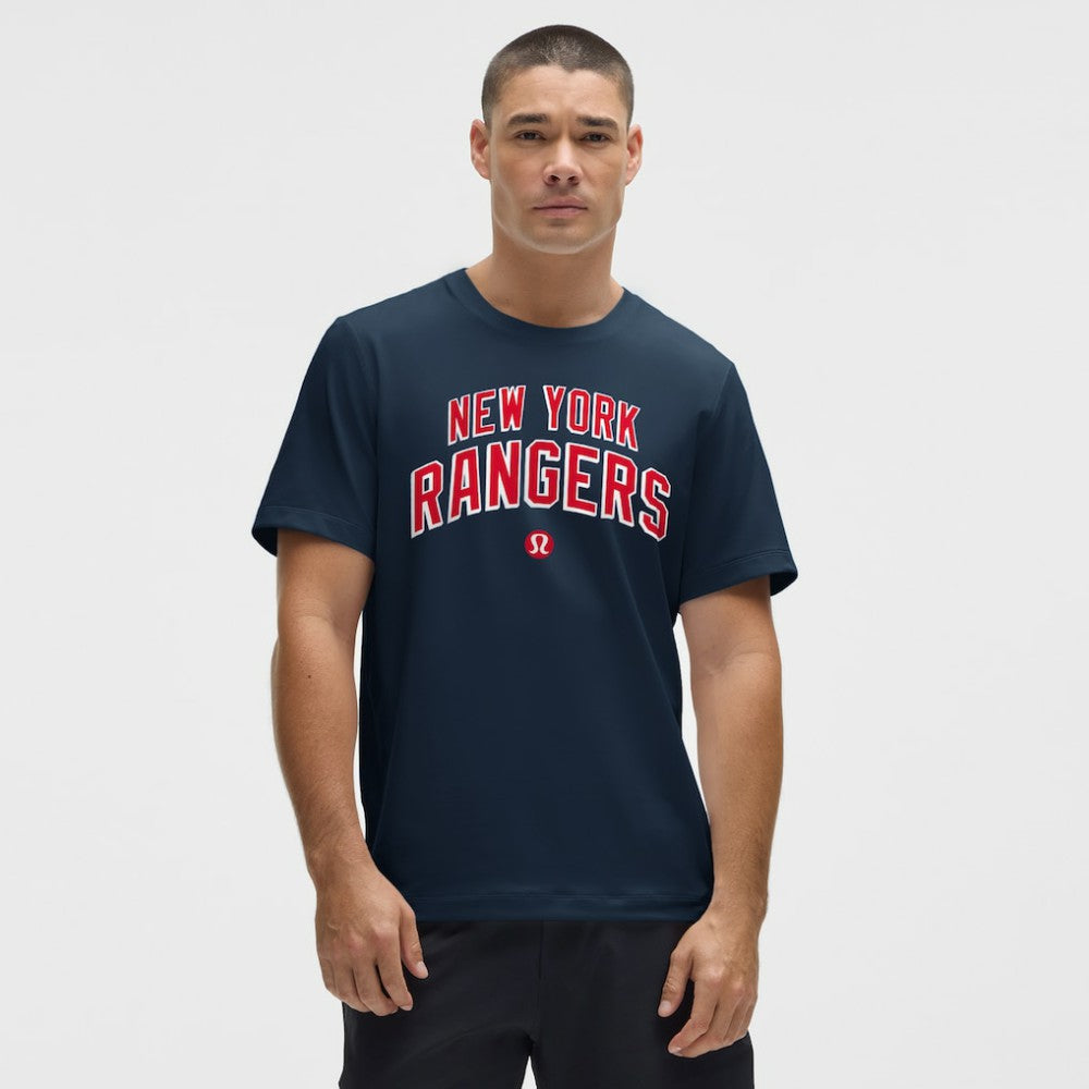 New York Rangers lululemon Organic Cotton Classic-Fit T-Shirt Discount