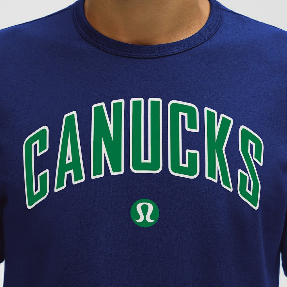 Vancouver Canucks lululemon Organic Cotton Classic-Fit T-Shirt Discount