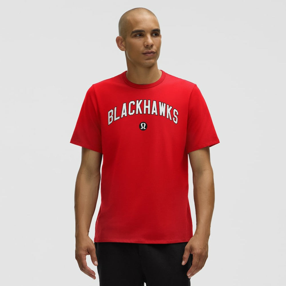 Chicago Blackhawks lululemon Organic Cotton Classic-Fit T-Shirt On Sale