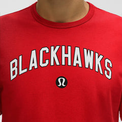Chicago Blackhawks lululemon Organic Cotton Classic-Fit T-Shirt On Sale