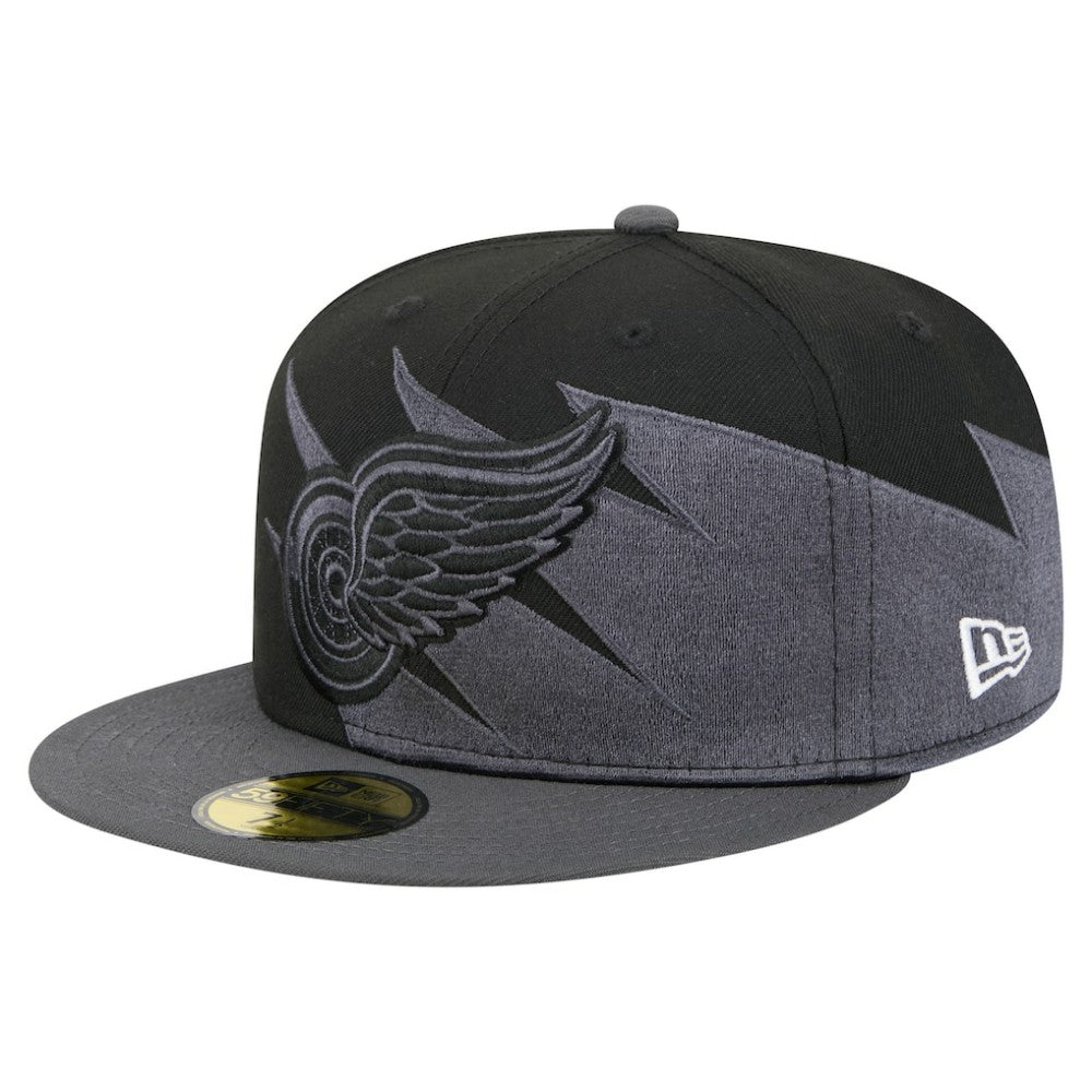 Detroit Red Wings New Era Spikes 59FIFTY Fitted Hat Outlet