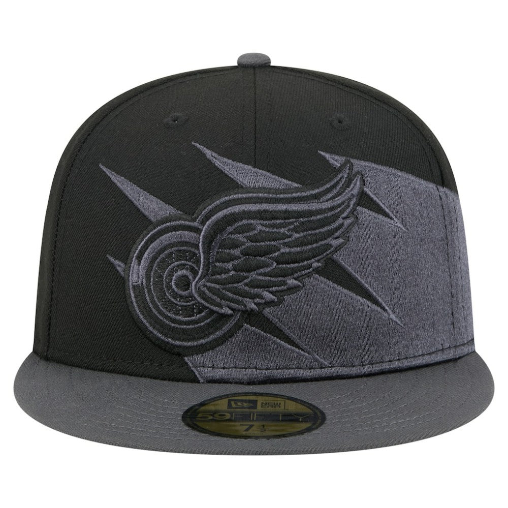 Detroit Red Wings New Era Spikes 59FIFTY Fitted Hat Outlet