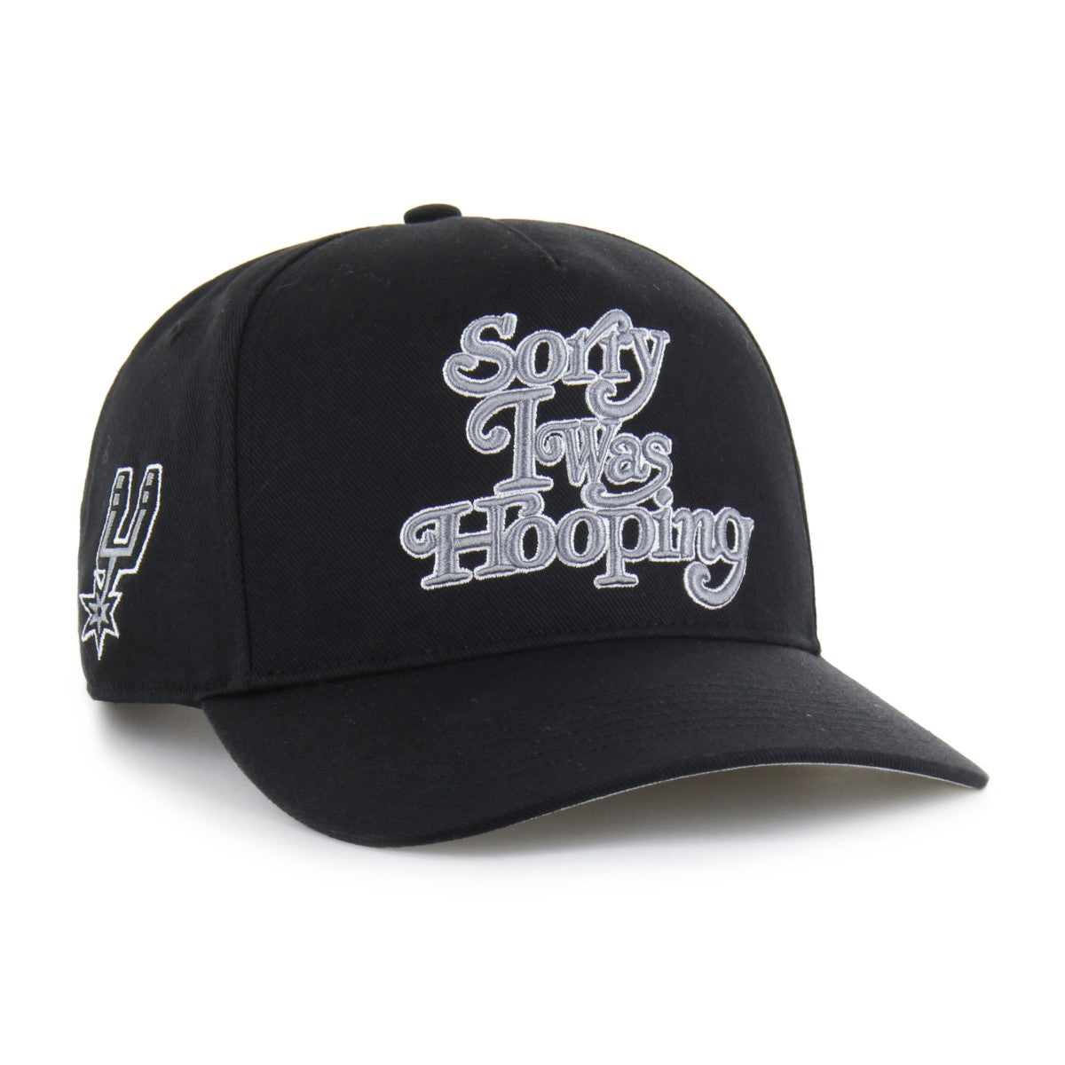 San Antonio Spurs Brand Seen by '47 Sorry I Was Hooping Hitch Adjustable Hat For Sale