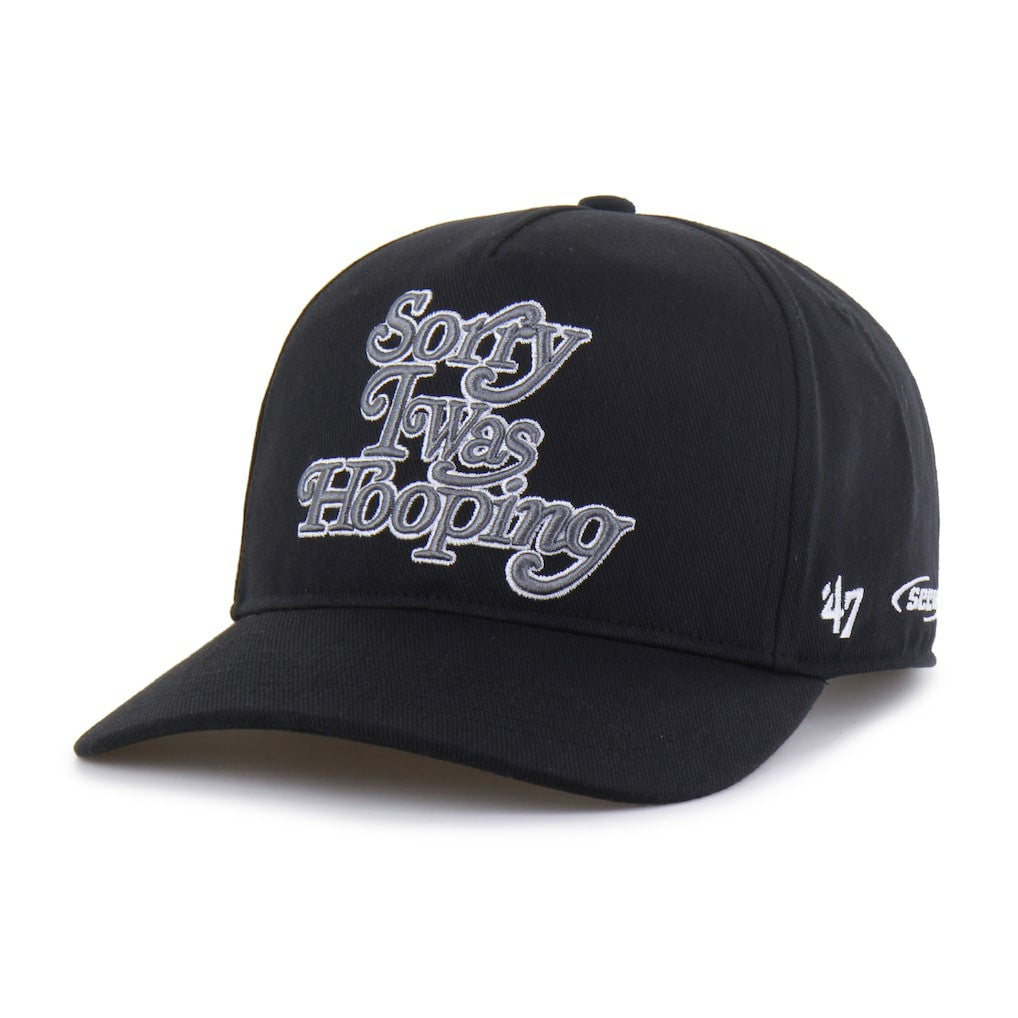 Brooklyn Nets Brand Seen by '47 Sorry I Was Hooping Hitch Adjustable Hat New
