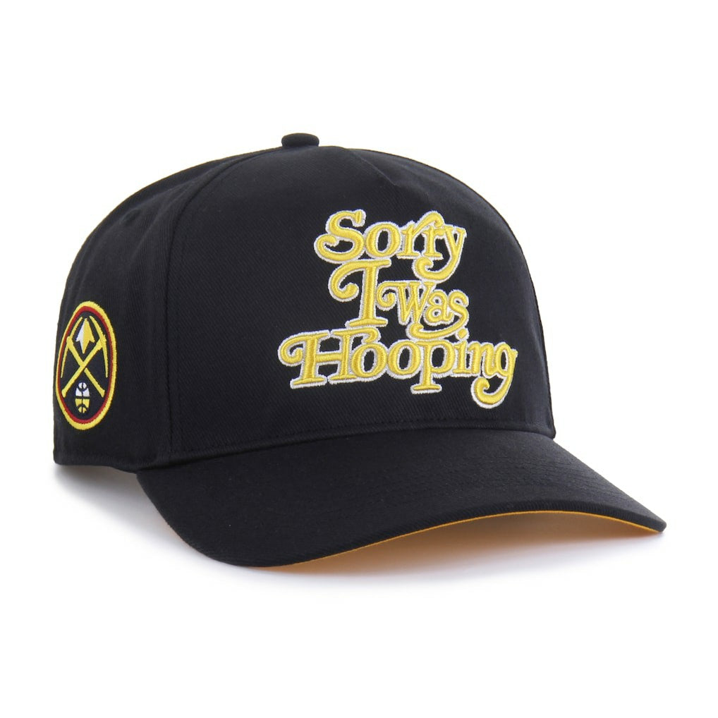 Denver Nuggets Brand Seen by '47 Sorry I Was Hooping Hitch Adjustable Hat sale Discount