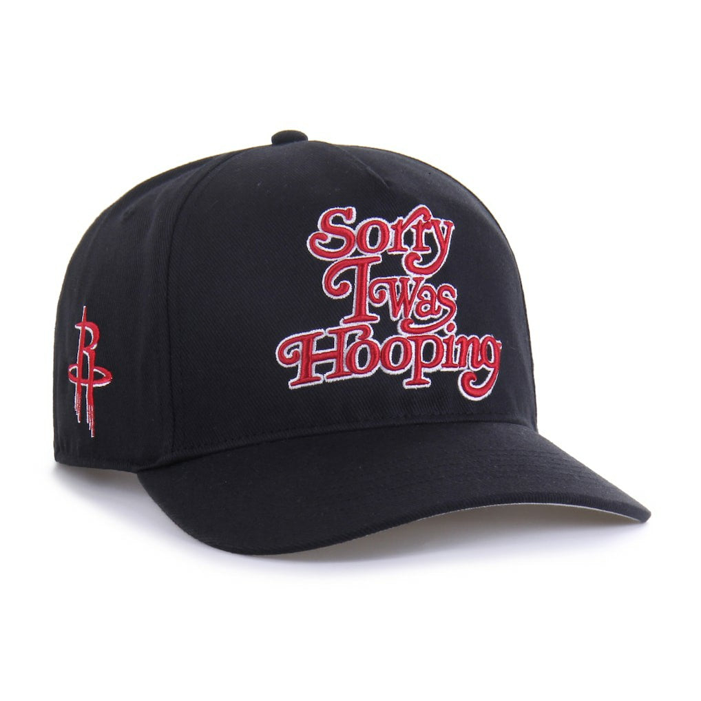 Houston Rockets Brand Seen by '47 Sorry I Was Hooping Hitch Adjustable Hat sale On Sale