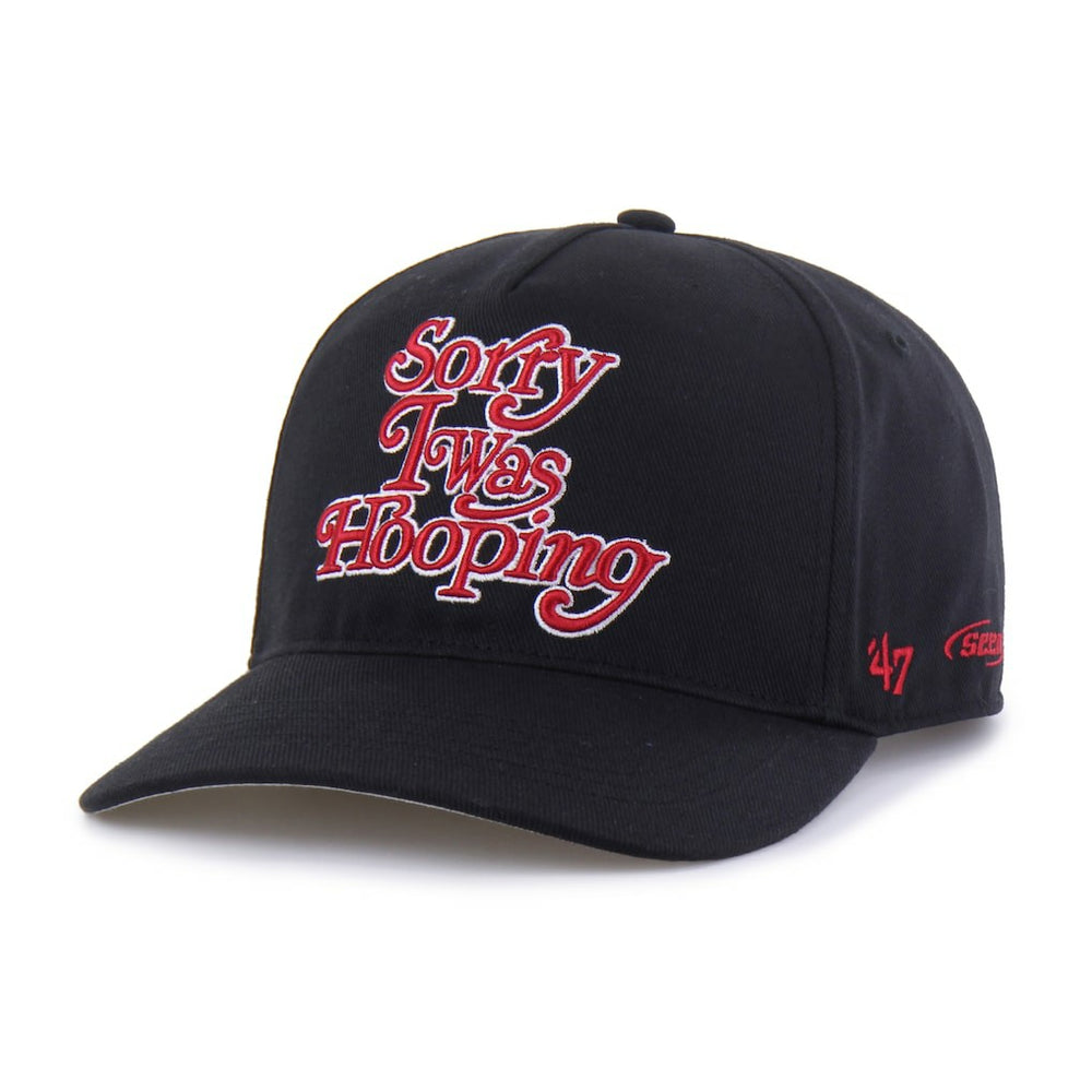 Houston Rockets Brand Seen by '47 Sorry I Was Hooping Hitch Adjustable Hat sale On Sale