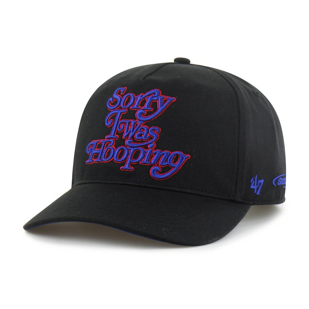 Philadelphia 76ers Brand Seen by '47 Sorry I Was Hooping Hitch Adjustable Hat New