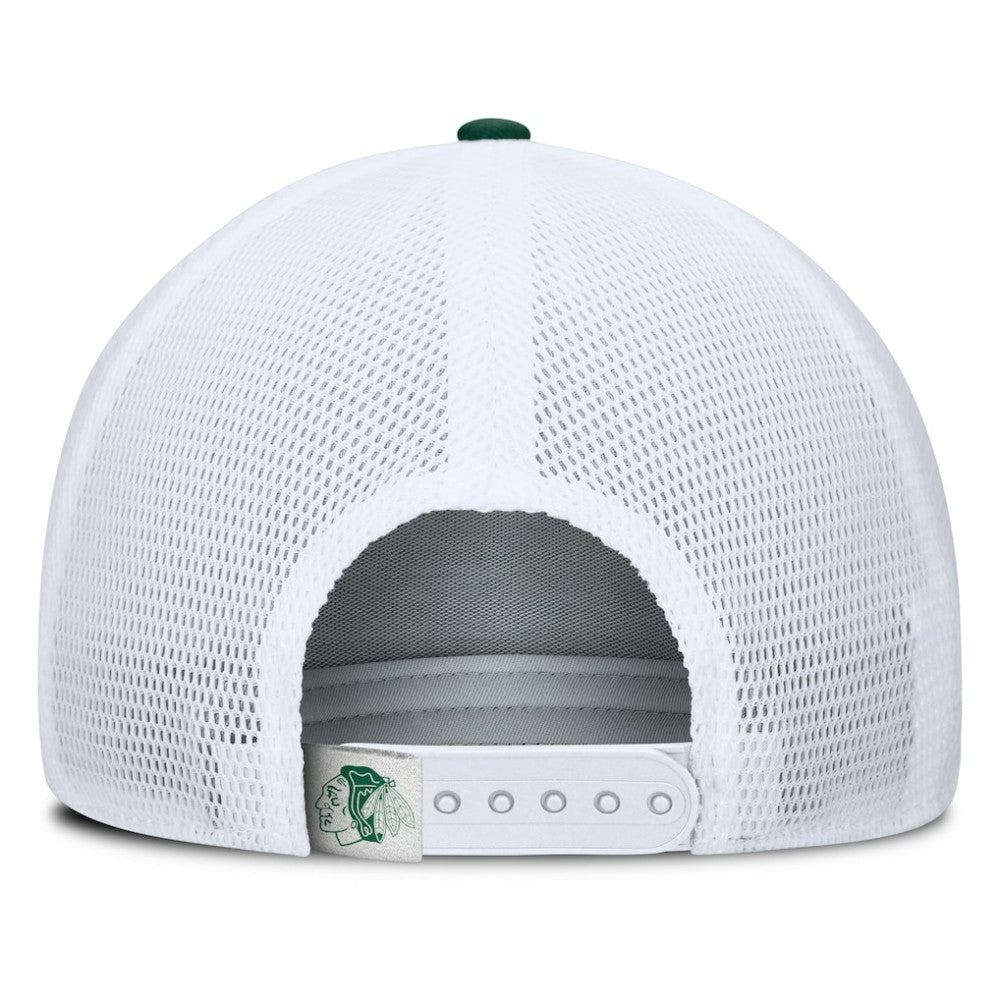 Chicago Blackhawks Fanatics Bermuda A-Frame Adjustable Hat Sale