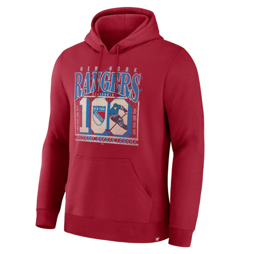 New York Rangers Fanatics Centennial Fleece Hoodie For Sale
