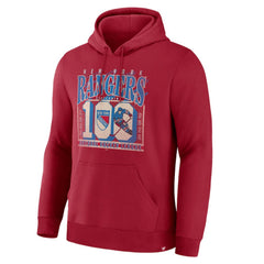 New York Rangers Fanatics Centennial Fleece Hoodie For Sale