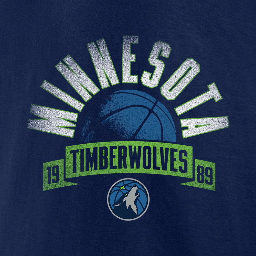 Minnesota Timberwolves Women's '90s Graphic V-Neck T-Shirt On Sale