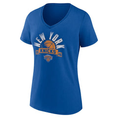 New York Knicks Women's '90s Graphic V-Neck T-Shirt Online