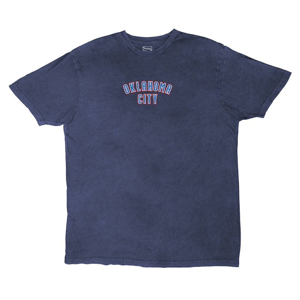Oklahoma City Thunder Stadium Essentials Unisex Get Back Oversized Vintage Wash T-Shirt Online