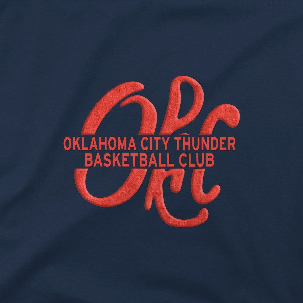 Oklahoma City Thunder Stadium Essentials Unisex Thunder Up Urban T-Shirt New
