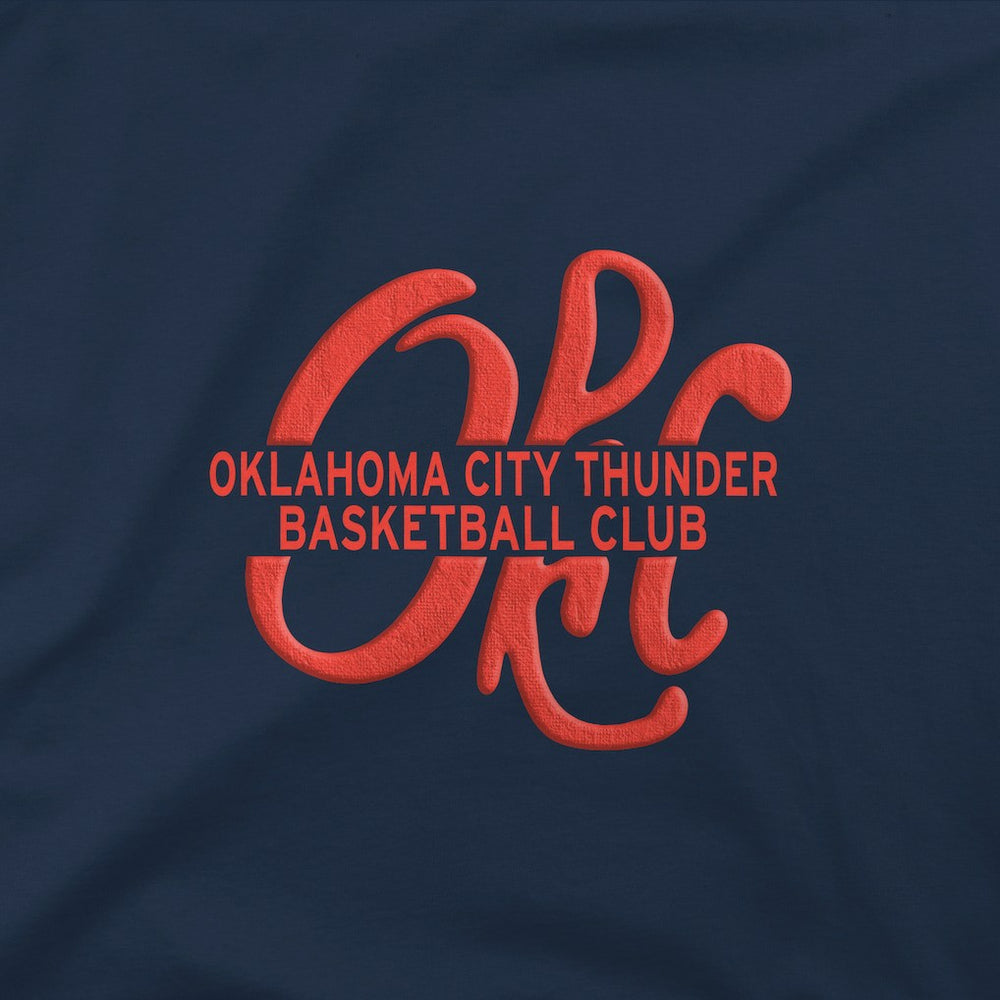 Oklahoma City Thunder Stadium Essentials Unisex Thunder Up Urban T-Shirt New