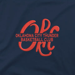 Oklahoma City Thunder Stadium Essentials Unisex Thunder Up Urban T-Shirt New