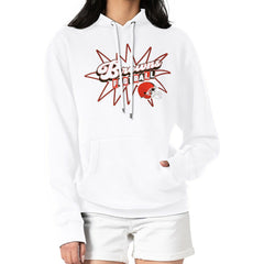 Cleveland Browns  Starter Women's Drive-In Sign Pullover Hoodie