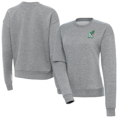 Mexico National Team Antigua Women's Takeover Pullover Sweatshirt Heather Gray